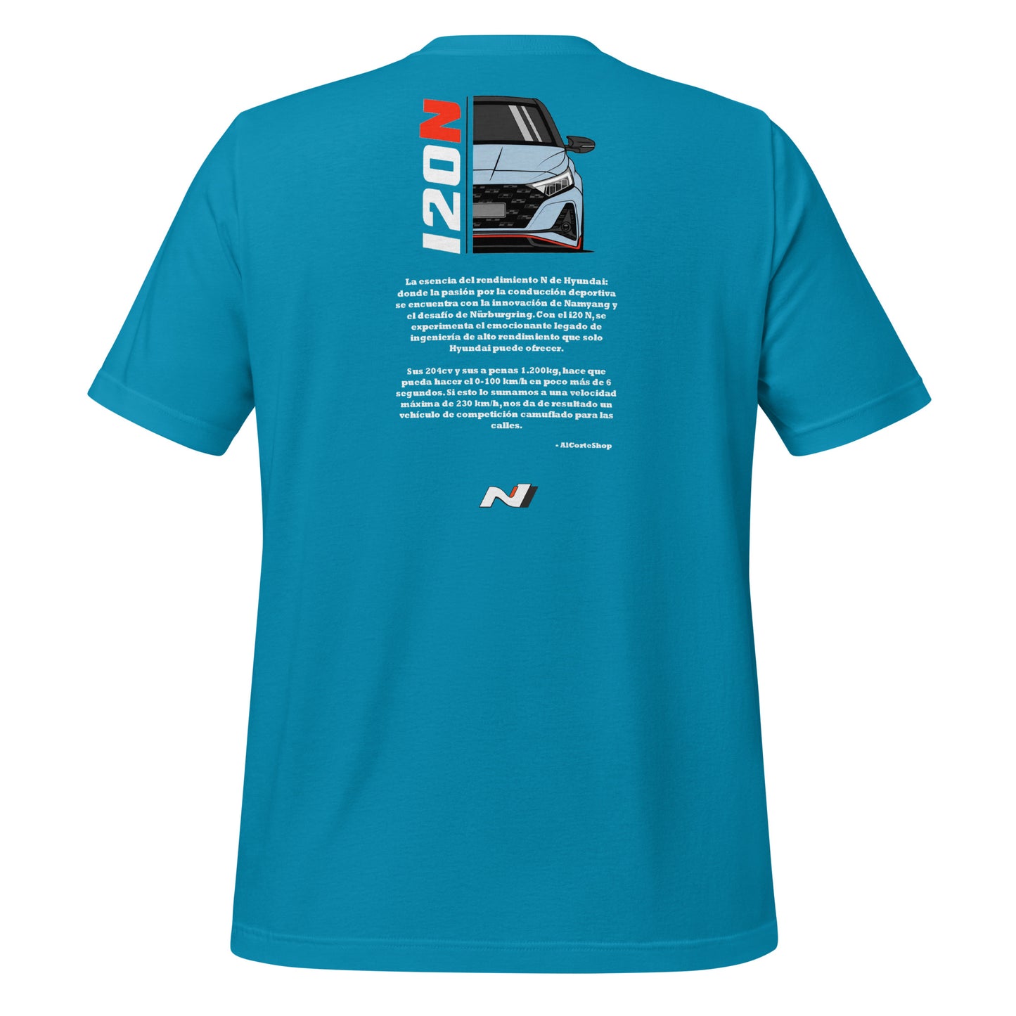 Camiseta i20N Azul Performance