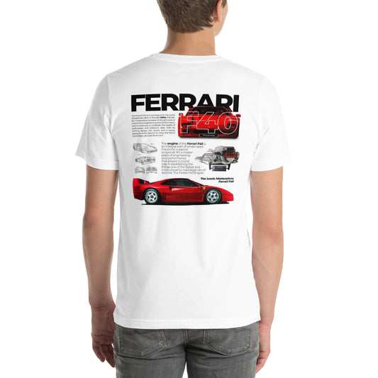 Camiseta Ferrari F40