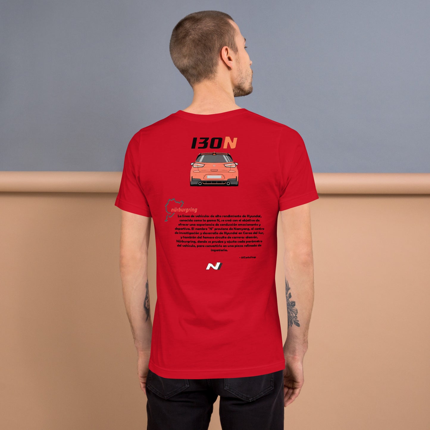 Camiseta i30N Rojo